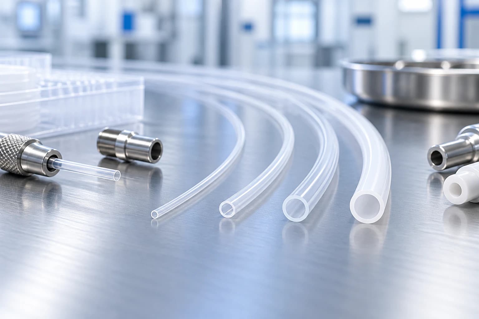 Precision monofilament catheter tubing and medical catheter assembly