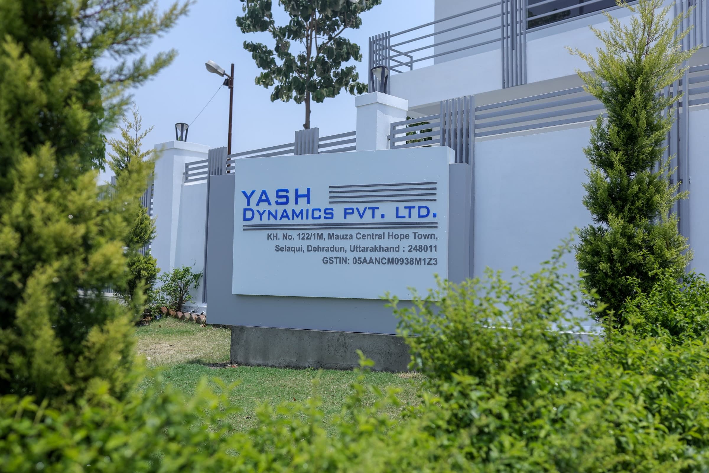 Yash Dynamics manufacturing facility in Dehradun