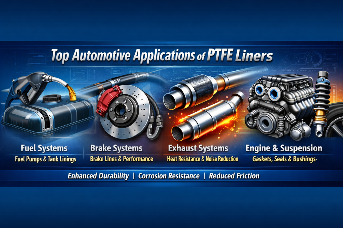Top Automotive Applications of PTFE Liners