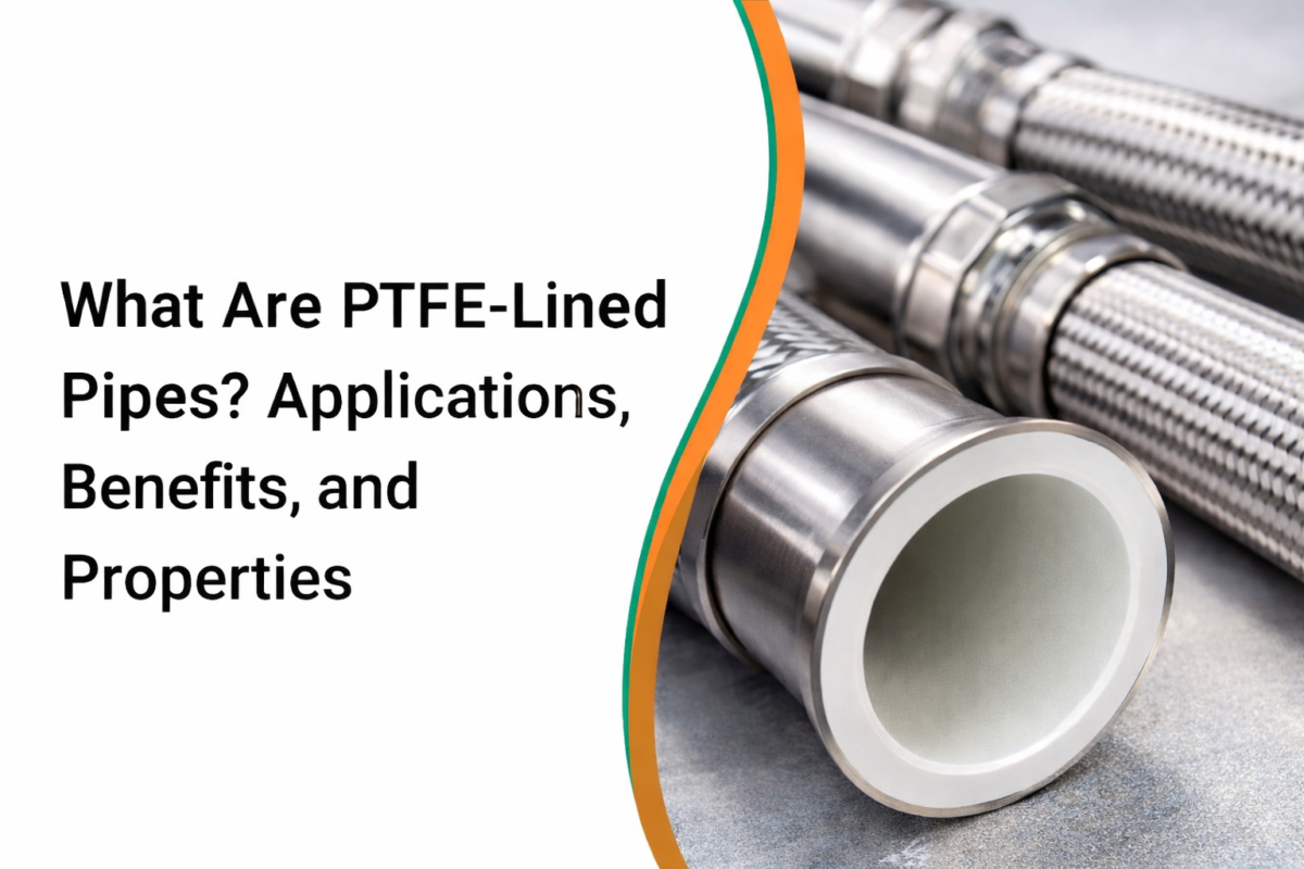what are ptfe lined pipes? Applications, benefits and properties