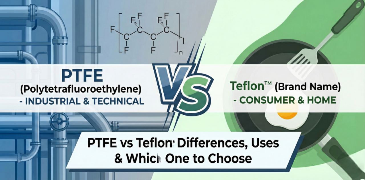 PTFE vs Teflon: What’s the Difference and Which One Should You Choose?